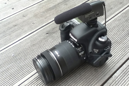 Canon 7D Sennheiser MKE 400 Canon 7D Sennheiser MKE 400