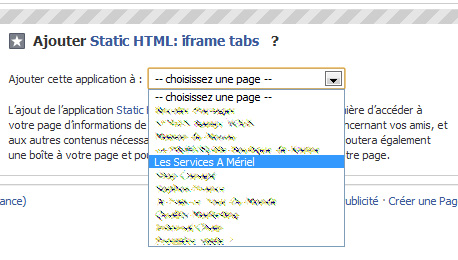 Static-Iframe Installation