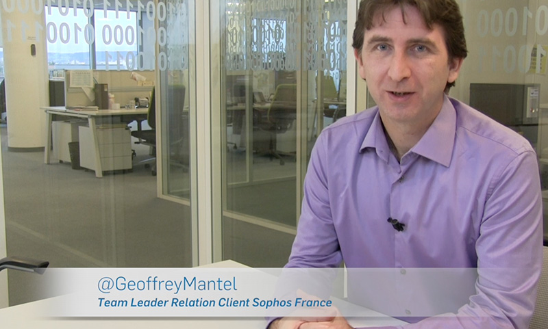 Sophos France Geoffrey Mantel Relation Client