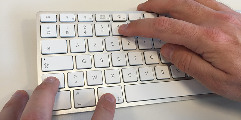 Raccourci clavier sur Mac