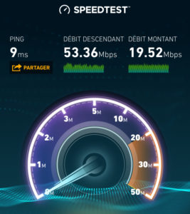SFR Fibre Speed Test