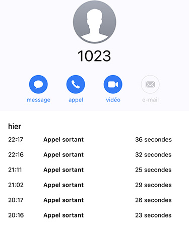 SFR 1023 indisponible