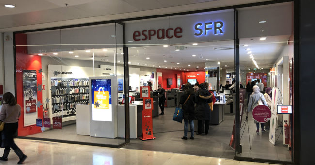 espace SFR Quatre Temps La Défense