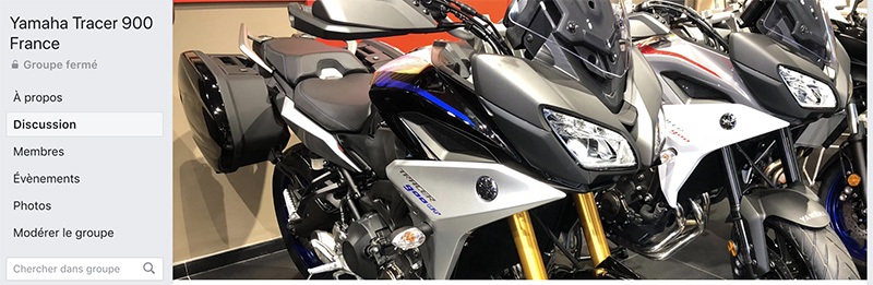 Groupe Facebook Yamaha Tracer 900 France