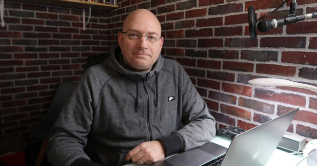 Jerome Vosgien reprend ses études à 43 ans