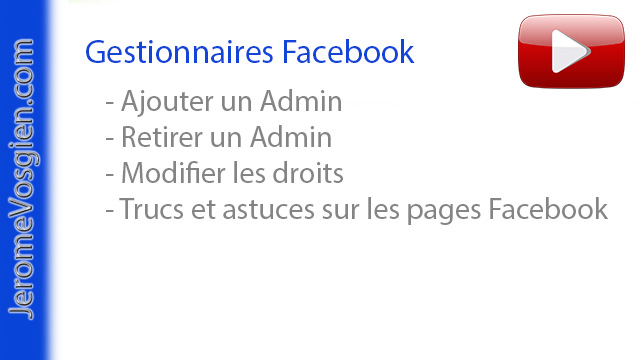 Gestionnaire de page Facebook