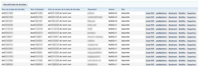 Migrer myqsl 5.1 vers 5.5 chez 1and1 Migrer myqsl 5.1 vers 5.5 chez 1and1