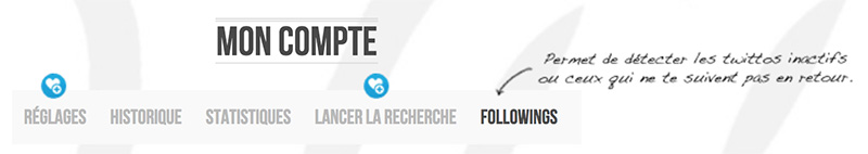 Identifier les twittos inactifs