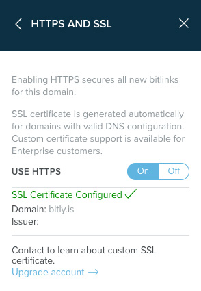 Activer bitly en https