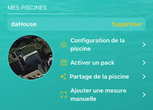 Application de la sonde iopool