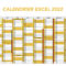 Calendrier 2021 sur Excel gratuit